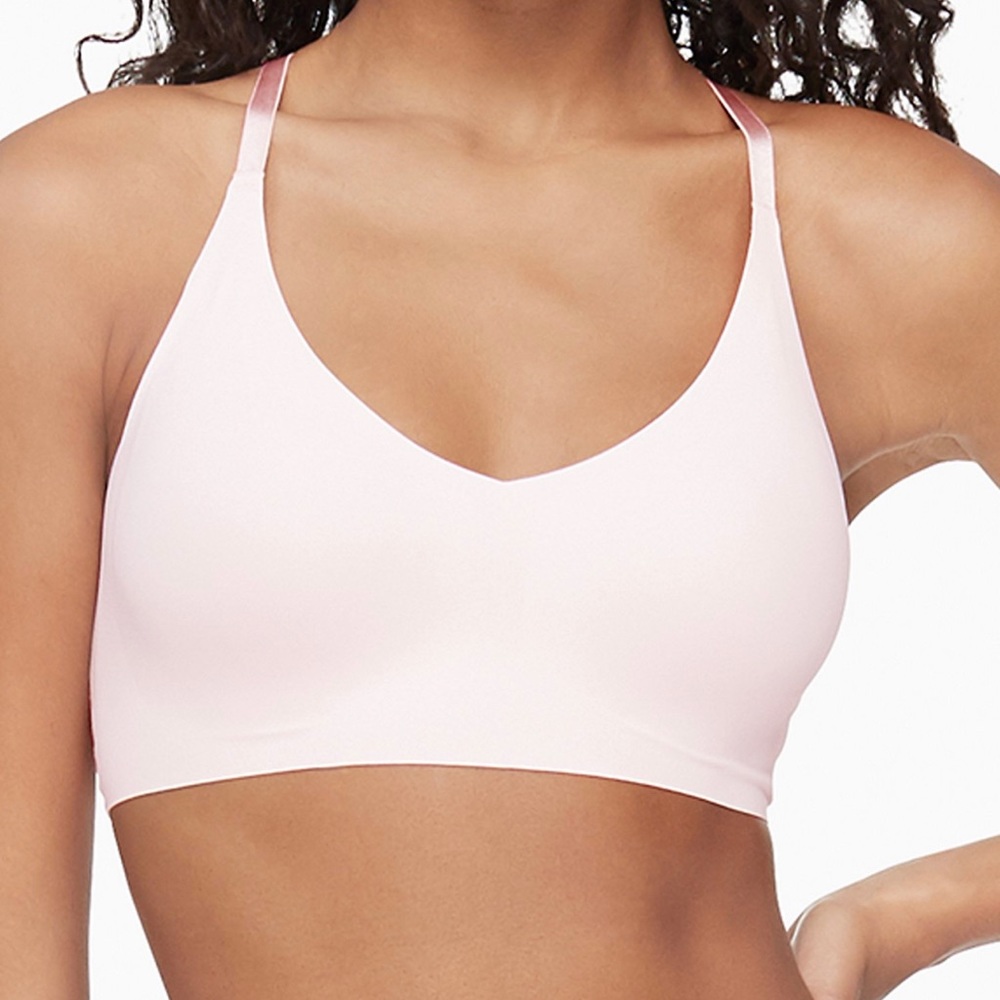 Calvin Klein Invisibles Lace Lightly Lined Bralette Size L